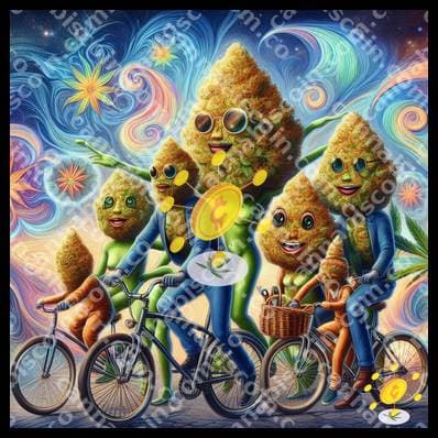 Family of Ganyas on a Fun Trip