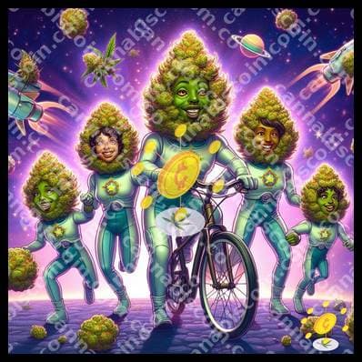 Family Ganyas on Their Stellar Stroll