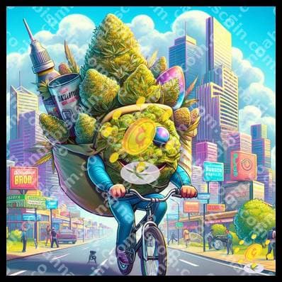 Urban Ganyas Riding Through the City