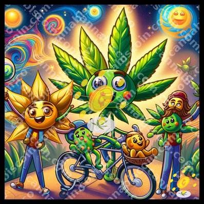 Cosmic moñito on its journey