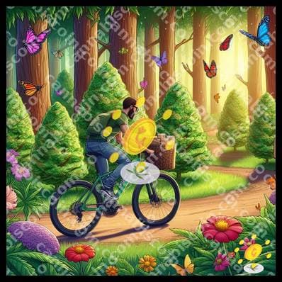 Walker with Bud in the Forest