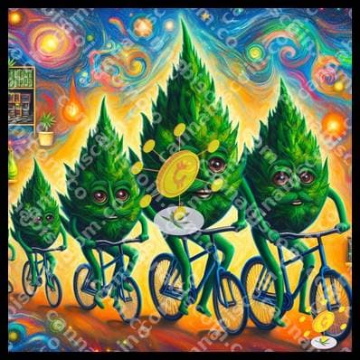 Dancing Herbs in the Cosmic Gallery