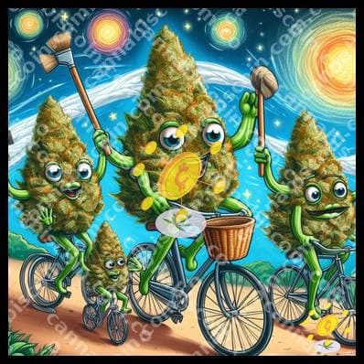 Weeds on their Cosmic Ride