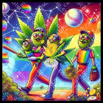 Celebration of buds on the field
