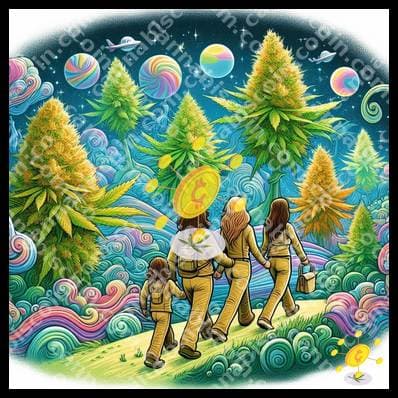 Cosmic Family on a Weed Journey