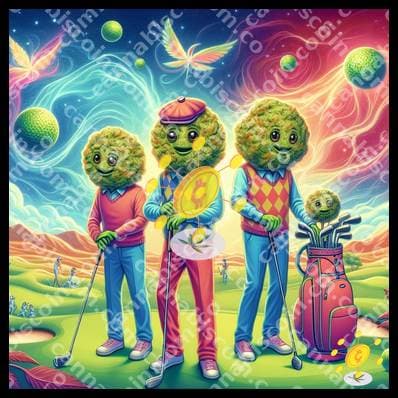 Buds in the Basketball Court