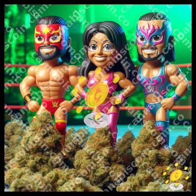 Harvest of porros at the party