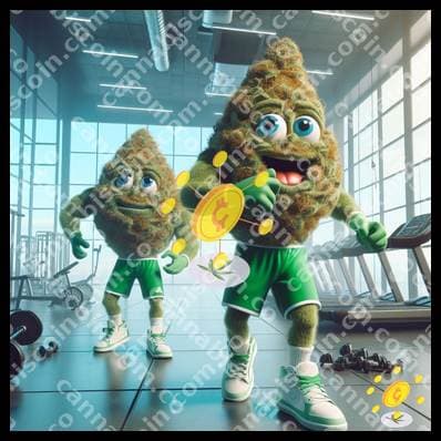 Fun of ganjas on the court
