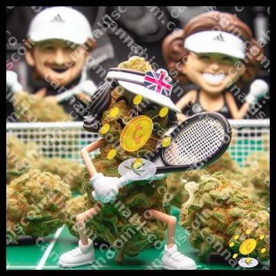 Meeting of cannabis in the field