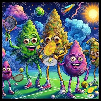 Celebration of the buds in the galaxy