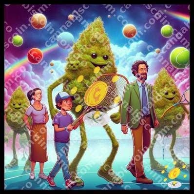 Ganja and the magic of tennis