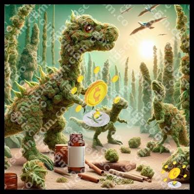 Bud in Dinosaur Land