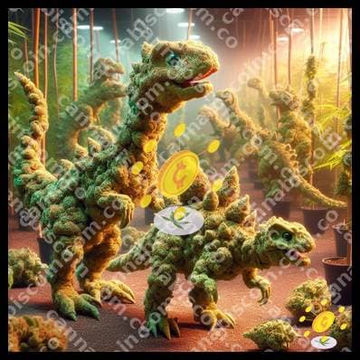 Harvest of Ganyas in Dinosaur Forest