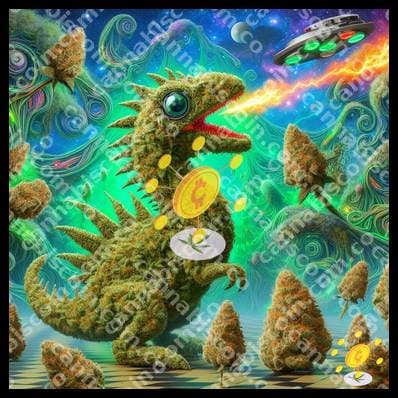Intergalactic Dragon of Glowing Buds