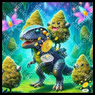 Robotic Dinosaur of Buds