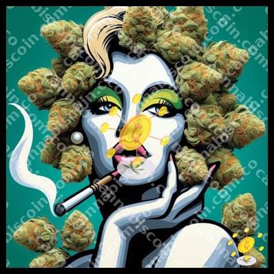 Shiny Ganja in living art