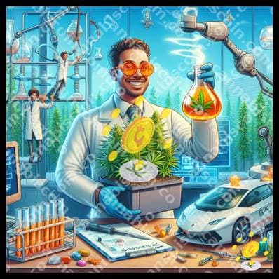 Porro in the experiment lab