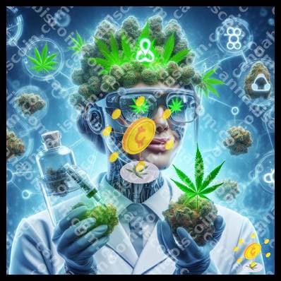 Illuminated joint in the creative mind