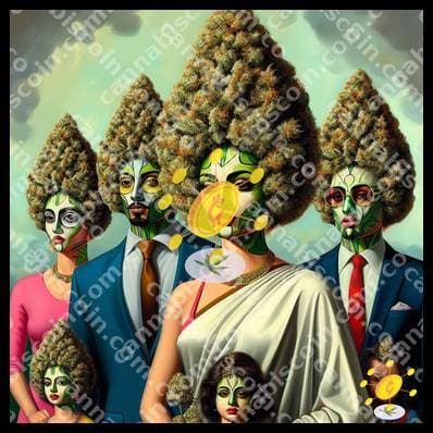 Intergalactic Family of Winged Macoñitas