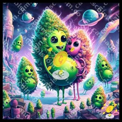 Ganja in the Green Royalty