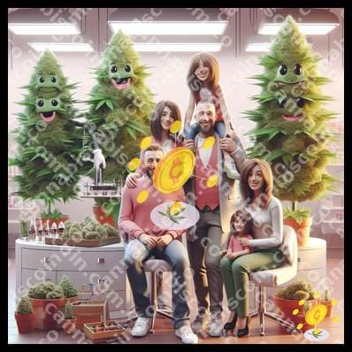 Portrait of herbs in the gallery