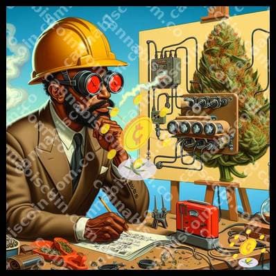 The Art of Microscopic Ganja