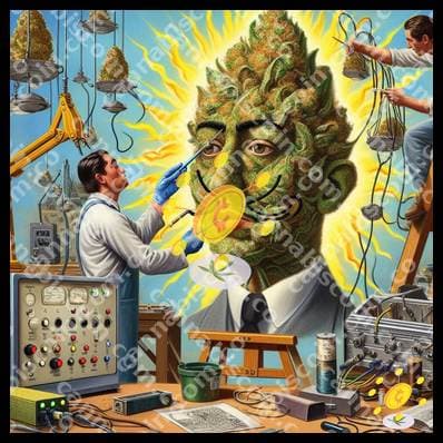 Little ganja in the creation of the future