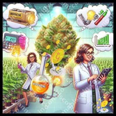 Herb in the laboratory construction