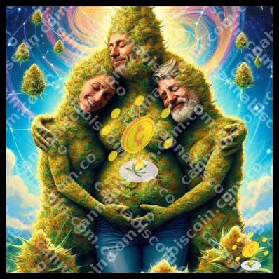 Hugs of buds in family