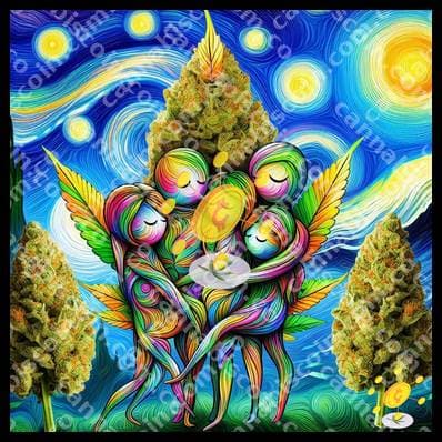 Little bud in the vibrant family