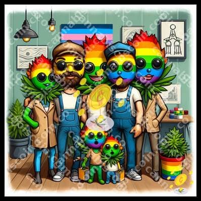 The Green Family Embrace