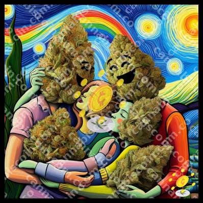 Gathering of happy porritos