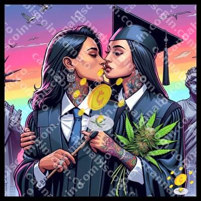 Herb under the rain and love
