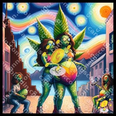 Yerba of love in the stroll
