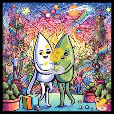 Herb in the dance of hugs