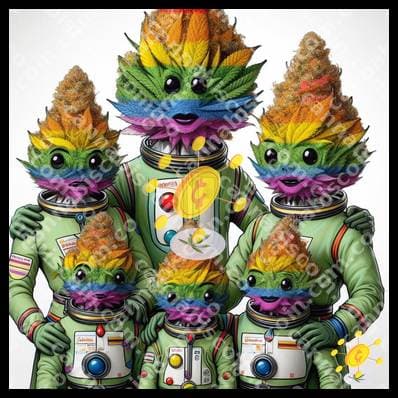 Little herbs in the intergalactic hug