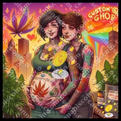 Rainbow Vision of Buds and Love