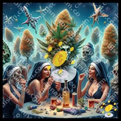 Psychedelic Gathering of Nuns
