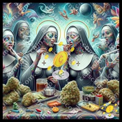Colorful Nuns’ Gathering