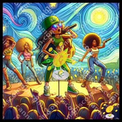 Moño in the dance of ganyas