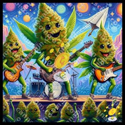 Cannabis Rhythm on Stage