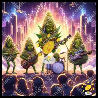 Herb in the show of festive goodies