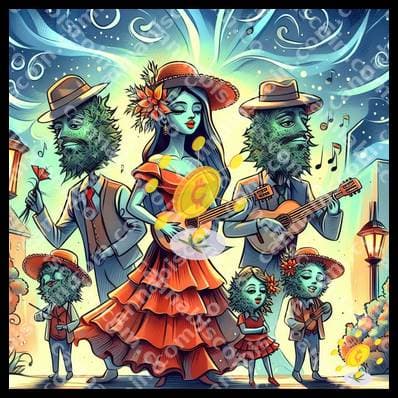 Yerbas in the Cosmic Embrace