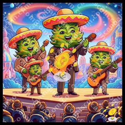 Herbs at the mariachi party