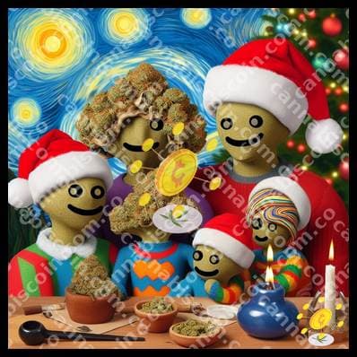 Little joints in the festive sleigh