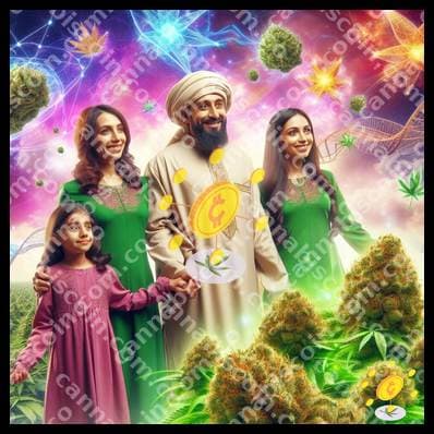 Festive Bud Family from the Stars