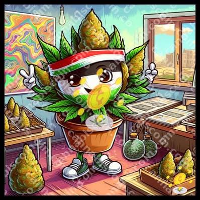 Little ganja in the green family party
