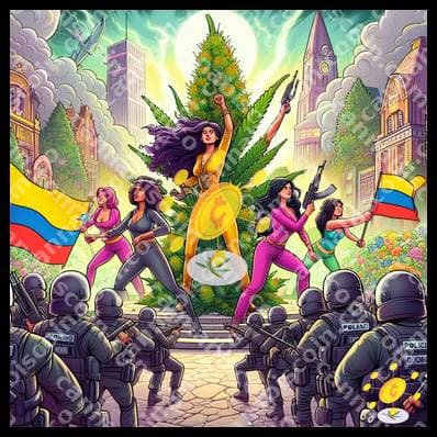 Yerba in the dance of the warriors