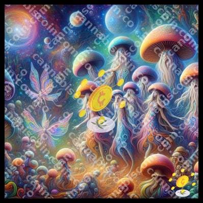 Fungis and Buds in Spiral Trance