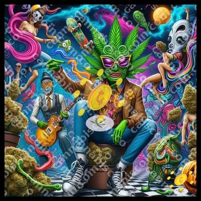 Psychedelic Party of Bows and Rock